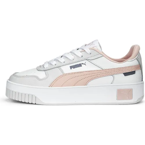 Puma Blanco de Mujer modelo Zapatillas Urbanas Mujer Carina Street blancos rosados  mujer 2023052203173428989 Cuero Sintético